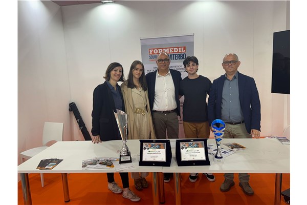 La Scuola Edile di Viterbo fa il pieno di riconoscimenti al SAIE 2025 di Bari