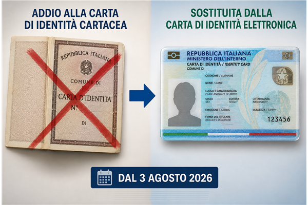 Validità delle carte d’identità cartacee